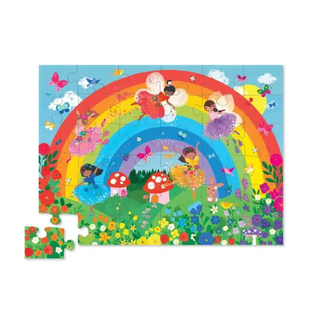 Παζλ Δαπέδου 36 Τεμαχίων Over the Rainbow Crocodile Creek 3+ ετών 2