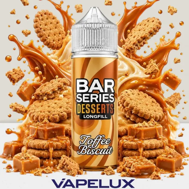 Bar Series Flavor Shots Toffee Biscuit 10ml to 120ml