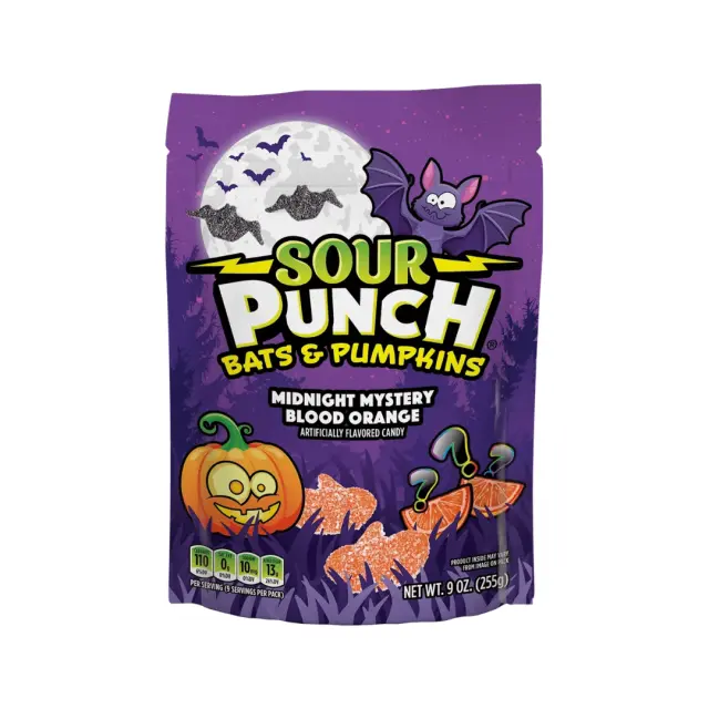 Sour Punch Bats & Pumpkins 255gr