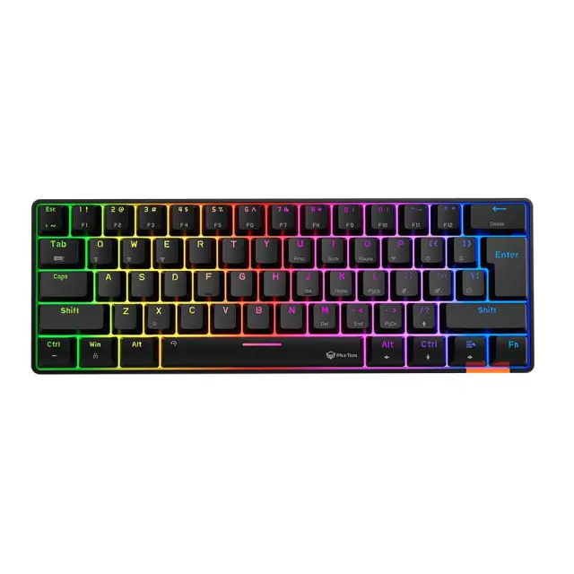 Meetion MT-MK005BT Bluetooth Μηχανικό Gaming πληκτρολόγιο US Μαύρο 17.005.0021