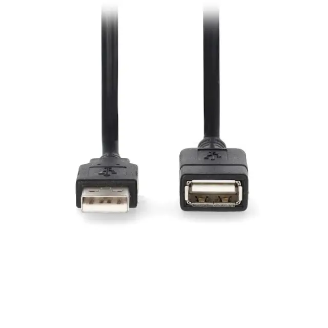 Καλώδιο USB High-Speed Α αρσ. - USB A θηλ., 2.00m.