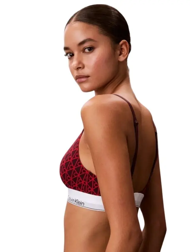 Calvin Klein γυναικείο τριγωνικό bralette με ελαφριά επένδυση QF8498-6 - XS 2
