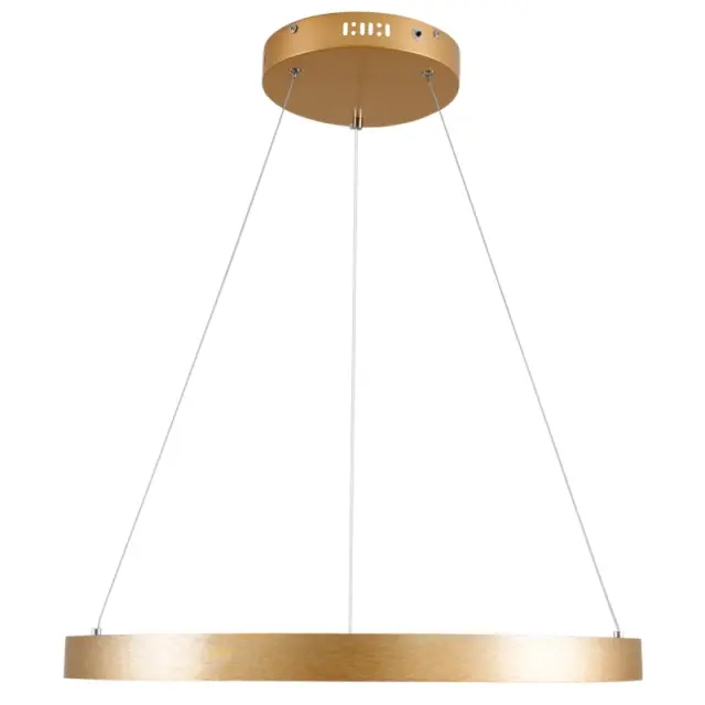 NEMESIS LED Κρεμαστό Φωτιστικό Οροφής Χρυσό 45Watt CCT Dimmable Φ60cm KLV-101-0210 2