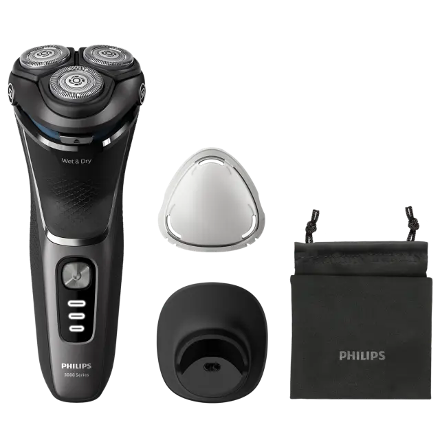 Philips S3343/13 men's shaver Rotation shaver Trimmer Black, Chrome