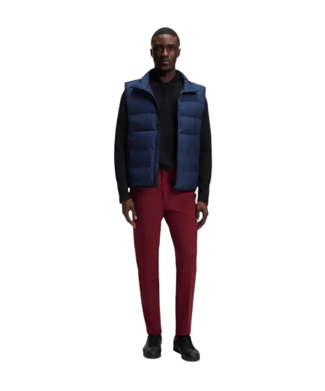 Hugo Boss - Ανδρικό Αμάνικο Μπουφάν Ow Urban Ex 50565207-402 Μπλε Σκούρο 2