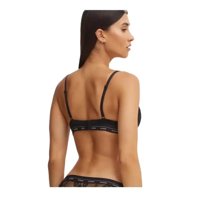 Guess Γυναικείο Σουτιέν Push-Up Jane, Χρώμα Jet Black - 70B 2
