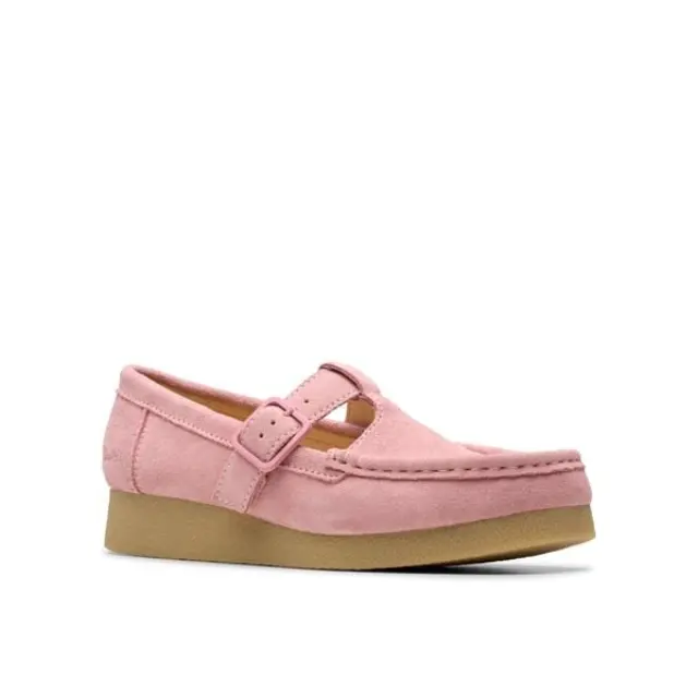 Clarks Wallabee Evo Bar Dusty Rose Dusty Rose Suede - 39 3