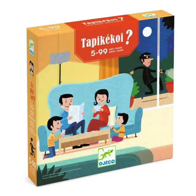 Djeco Επιτραπέζιο Μνήμης Tapikekoi - Βρείτε τα κλεμμένα αντικείμενα