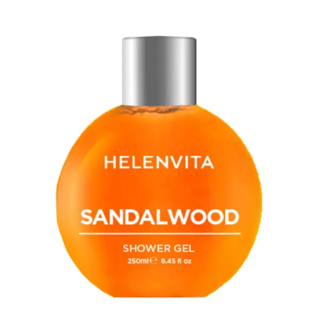 Helenvita Luxury Collection Sandalwood Shower Gel Αφρόλουτρο Καθημερινής Χρήσης, 250ml 2
