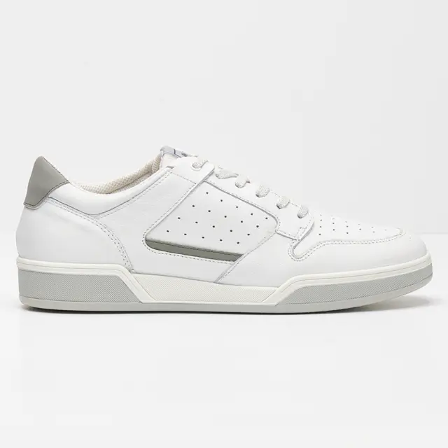 Imac Sneakers Ανδρικό δέρμα Άσπρο IMA/351611 WHITE - 46
