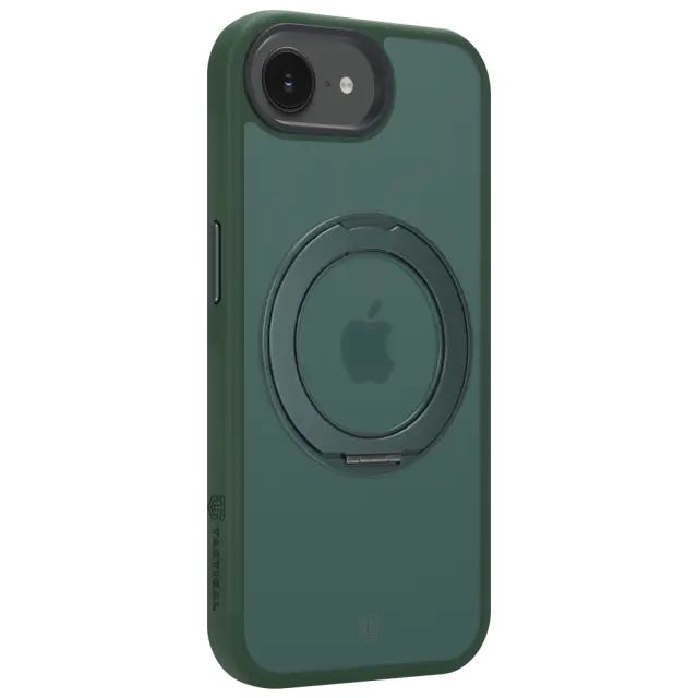 Tactical MagForce Hyperstand Cover for Apple iPhone 16e/17e Forest Green 2