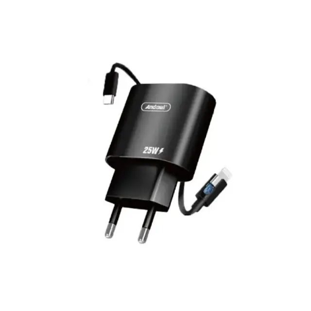 Andowl Φορτιστής με Θύρα Type-C σε Type-C Q-CD699 - Charger 075792 2