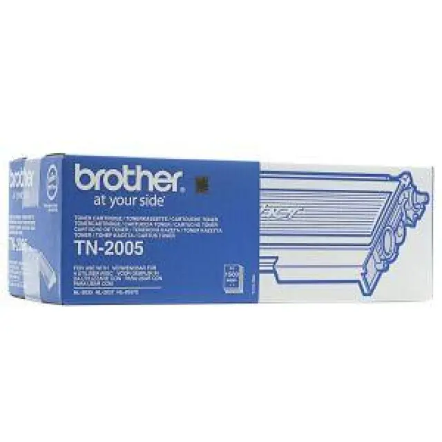 Brother TN-2005 Γνήσιο Toner Laser Εκτυπωτή Μαύρο 1500 Σελίδων TN-2005