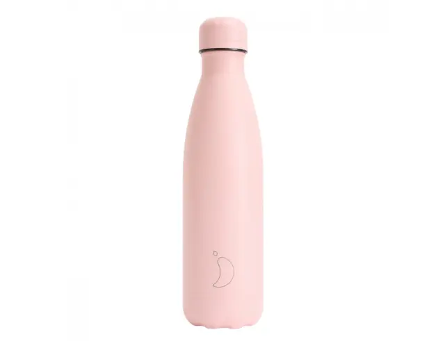 Μπουκάλι Θερμός Original Chilly's με χωρητικότητα 500ml και διατήρηση θερμοκρασίας 12h ζεστό / 24h κρύο - All Peach22862