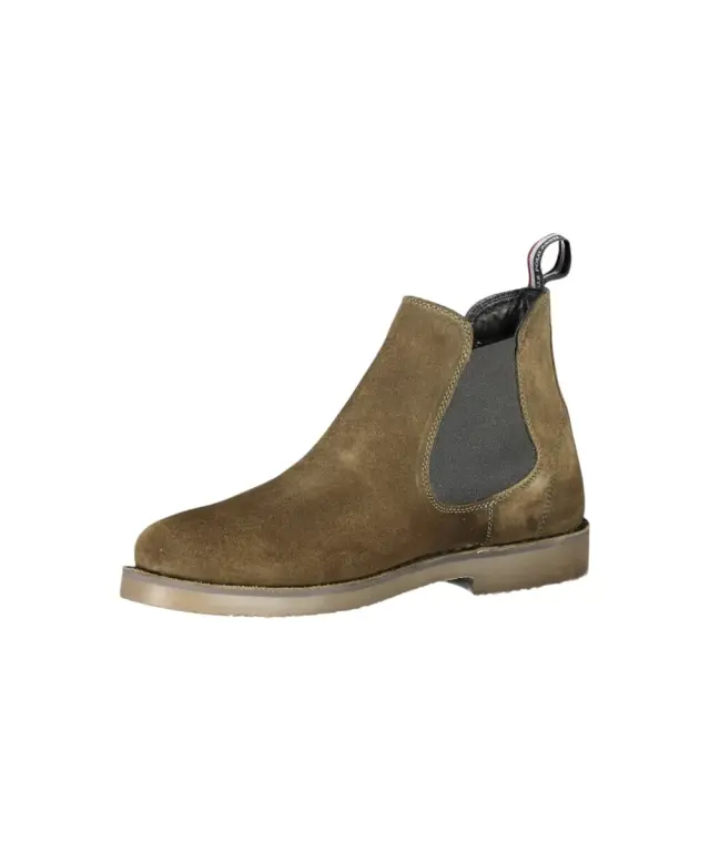 U.S. Polo Assn. - Ανδρικά Μποτάκια Σουέτ με λάστιχο MUST001/MBS2-MIL002 Πράσινο - 45 3