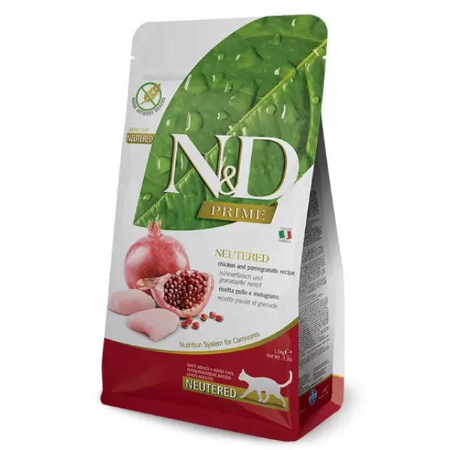 N&D CHICKEN & POMEGRANATE NEUTERED 10Kg
