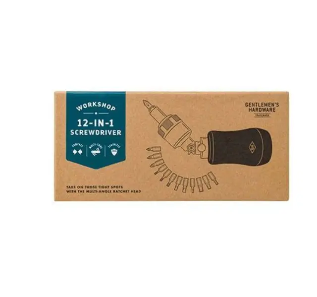 Gentlemen's Hardware® 12-in-1 Screwdriver Πολυεργαλείο