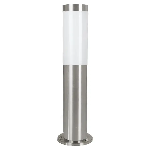 Κολωνάκι HELSINKI Stainless Steel H450,O75,Base:O115 E27-ESL-2U 1X15W