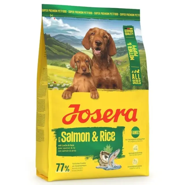 Ξηρά Τροφή Σκύλου Josera Mother & Puppy Salmon & Rice 3kg