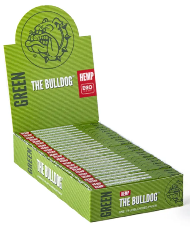 The Bulldog Χαρτάκια - Πράσινο 50φ. - 1¼ 25τεμ.