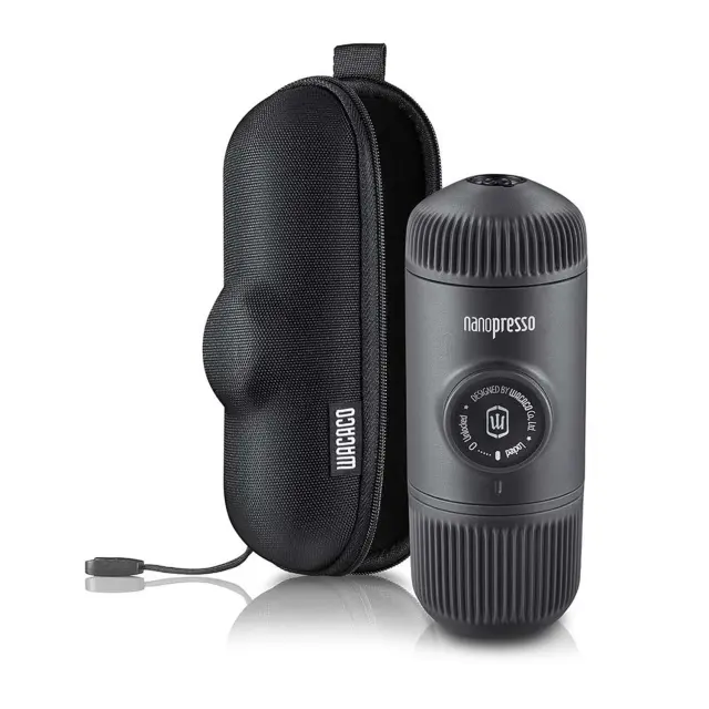 Wacaco Nanopresso GR Φορητή Μηχανή Espresso με Θήκη Grey