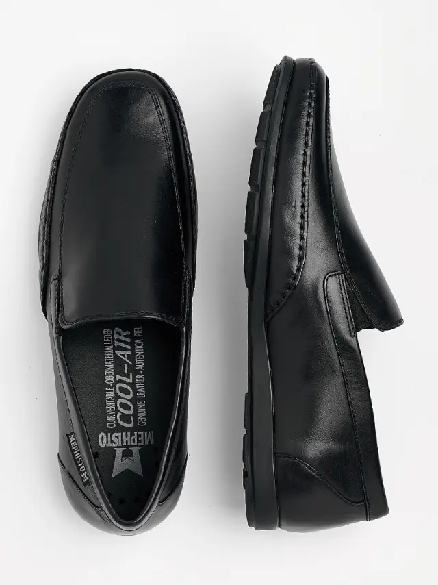 Mephisto Μοκασίνια-Loafers Ανδρικό δέρμα Μαύρο MEP/ANDREAS BLACK 3