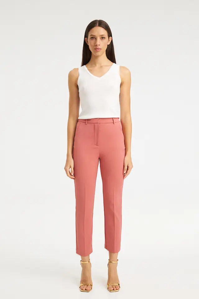 Ψηλόμεσο Tailored Παντελόνι SELVA TROUSERS - XS 2