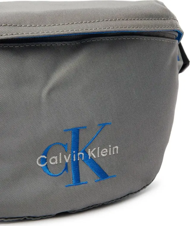 Calvin Klein Ανδρικό Μικρό Τσαντάκι Μέσης Bold Waistbag Γκρι 2