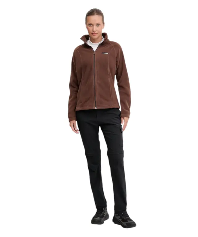 Columbia - Γυναικεία Ζακέτα Φούτερ Fleece Benton Springs WL6439-256 Καφέ - XS 2