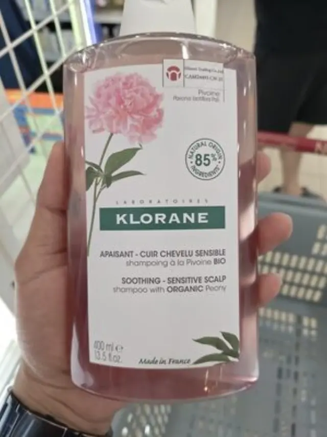 Klorane Pivoine Σαμπουάν για το Ευαίθητο και Ερεθισμένο Τριχωτό με Παιώνια BIO 400ml