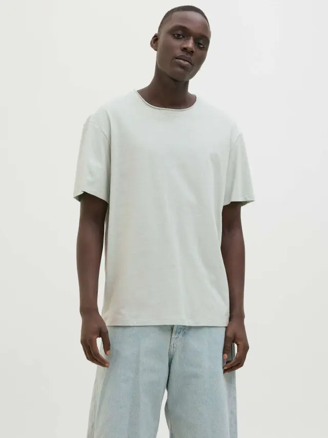 JJESUMMER TEE SS O-NECK NOOS Iceberg Green 2