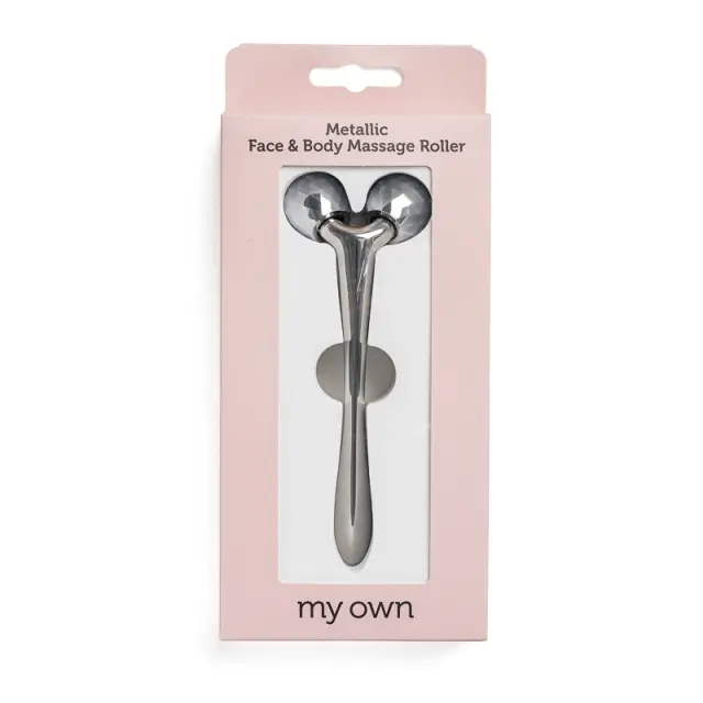 Metallic Face & Body Massage Roller