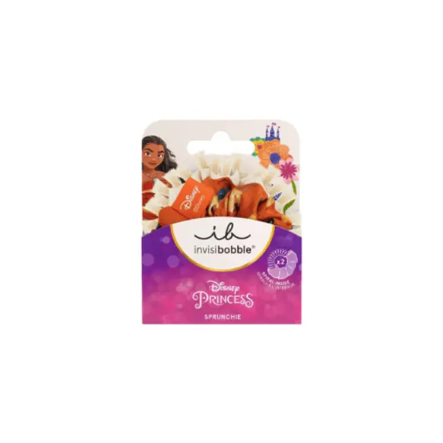 Invisibobble Sprunchie Disney Princess Μoana Λαστιχάκια Μαλλιών, 2τμχ