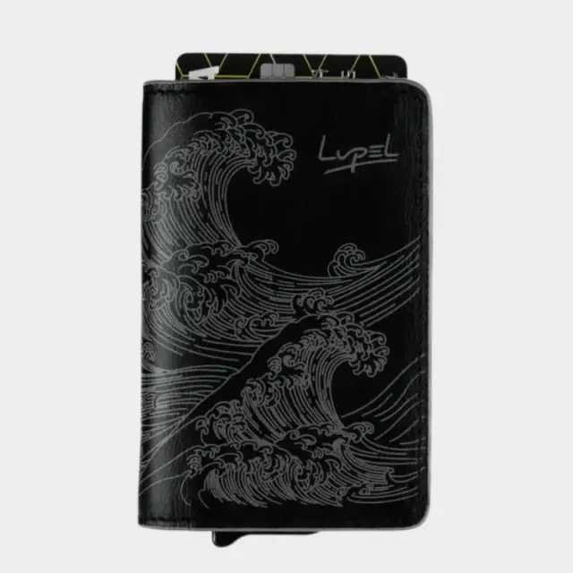 Καρτοθήκη Lupel Rubre L678WA 16546 Μαύρο - ONESIZE