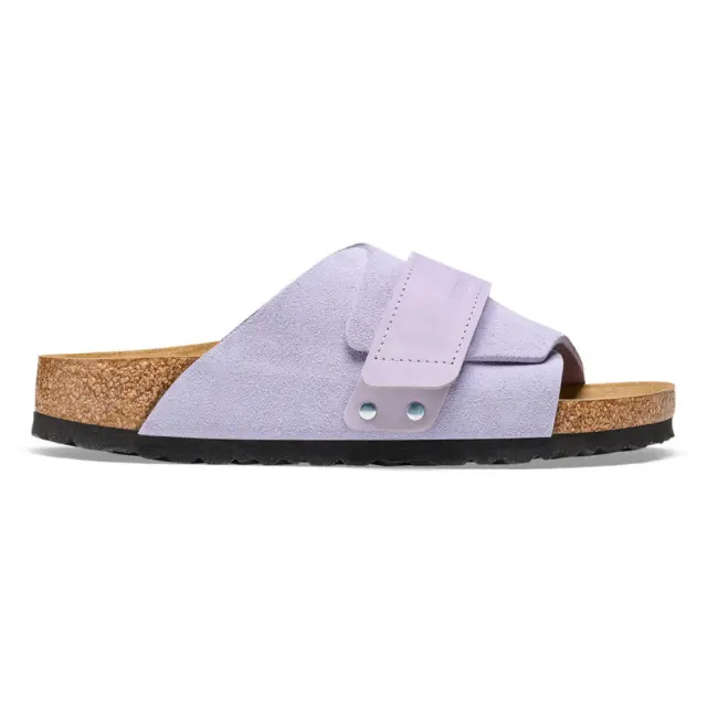 Birkenstock Πέδιλα Γυναικείο δέρμα Nubuck/Suede Μωβ BIR/KYOTO 1025338 PURPLE