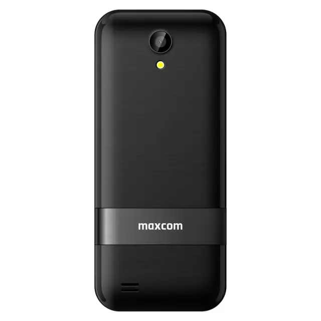 Maxcom MM334 3.2" με Bluetooth, 4G VoLTE, USB-C, Ραδιόφωνο, Κάμερα, Φακό και Μεγάλα Γράμματα Μαύρο 2
