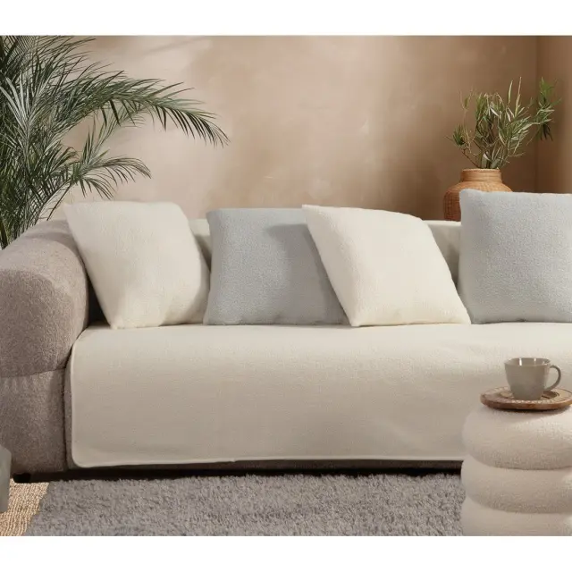 ΡΙΧΤΑΡΙ ΤΡΙΘΕΣΙΟΥ ΚΑΝΑΠΕ BREDA 180Χ300 NEF-NEF HOMEWARE, ΥΦΑΣΜΑ:100% ΠΟΛΥΕΣΤΕΡΑΣ-ΕΣΩΤ:100% ΠΟΛΥΕΣΤΕΡΑΣ - SILVER (038747) 3