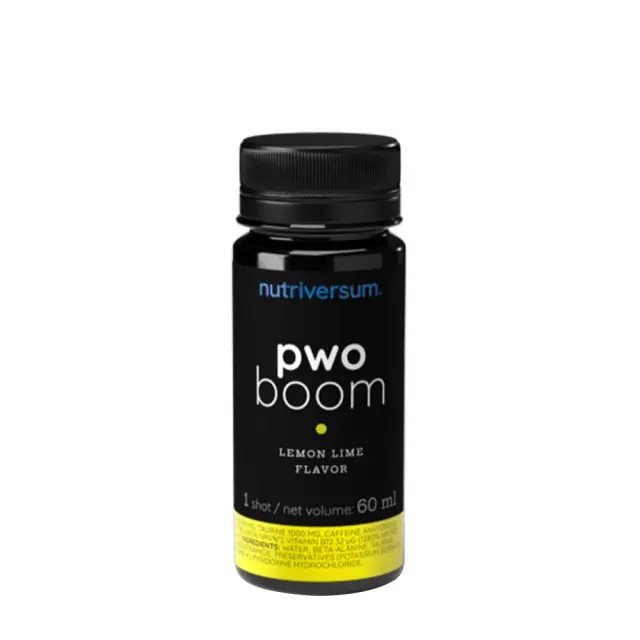 Nutriversum Pwo Boom Shot Lemon Lime, 60 ml