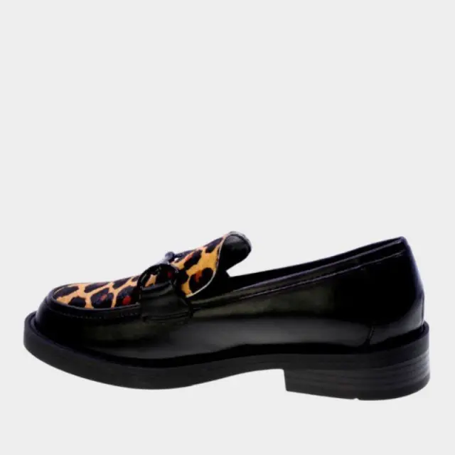 Loafer Μοκασίνια Francesco Milano F20-03A-NE-LE Λεοπάρ - 36 2