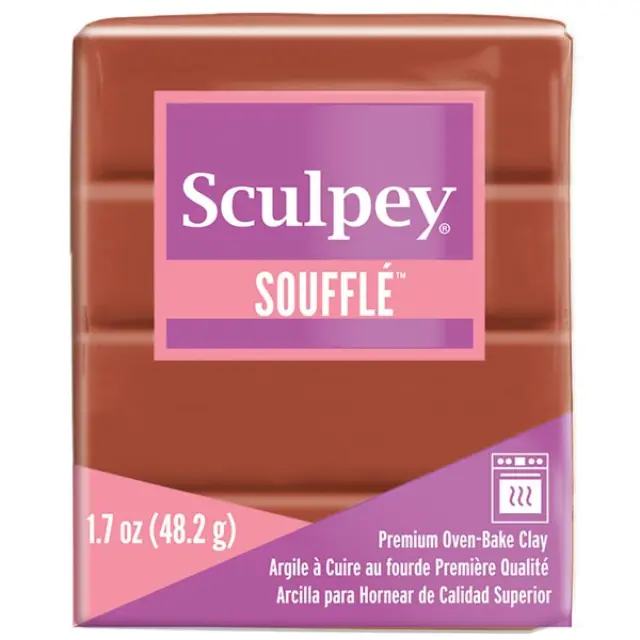 Πηλός Κοσμημάτων Sculpey Souffle - 6665 Cinnamon - 48gr