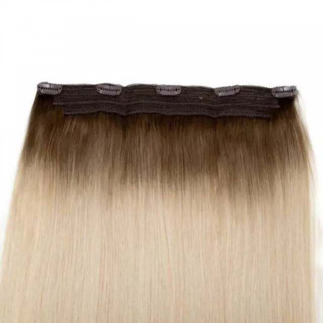 SEAMLESS1 HAIR EXTENSIONS ΤΡΕΣΑ ΜΕ 1 ΚΛΙΠ COFFEE N CREAM 55CM