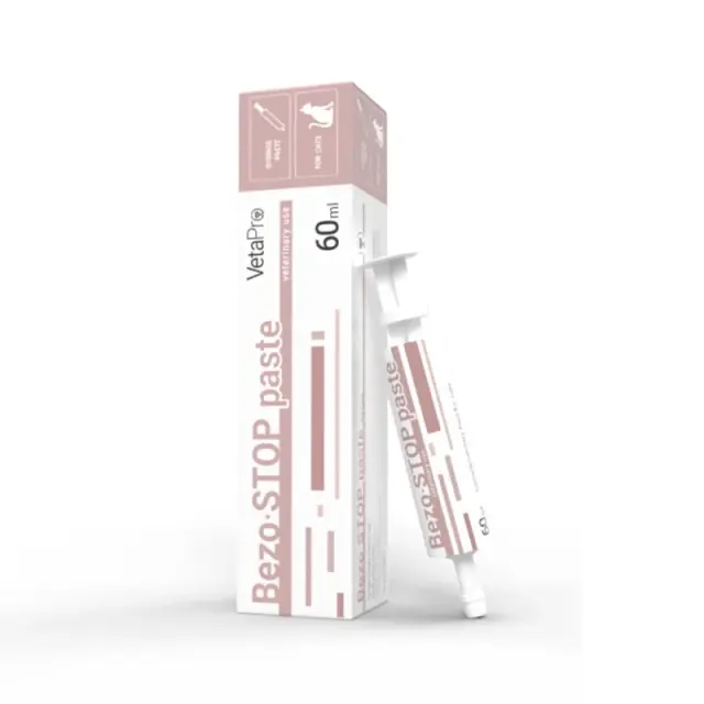 VetaPro Bezo-Stop Paste Συμπλήρωμα για Τριχόμπαλες και Πέψη Γάτας 60ml