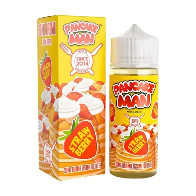 Strawberry 30ml (120ml) - Pancake Man