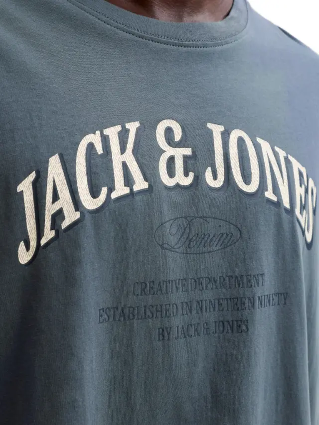 Jackamp;Jones ανδρικό t-shirt με τύπωμα 12298726-4 2