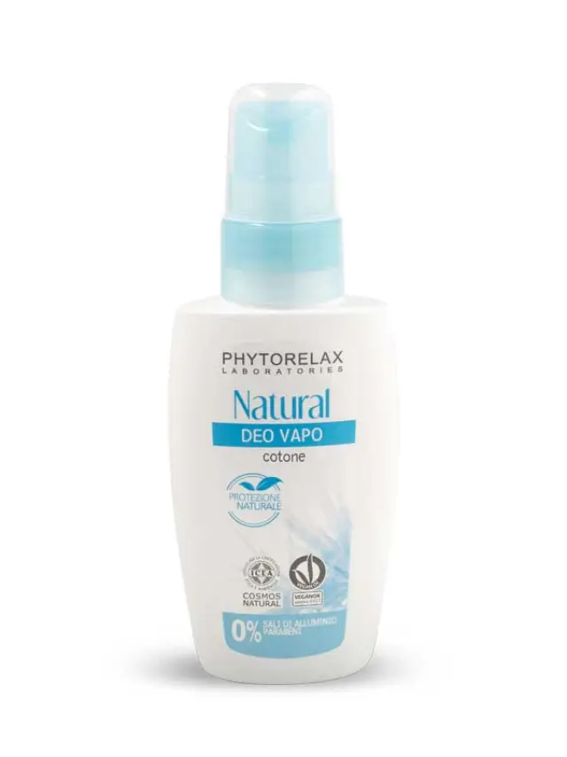 Phytorelax Natural Αποσμητικό Spray με άρωμα Βαμβάκι 75ml