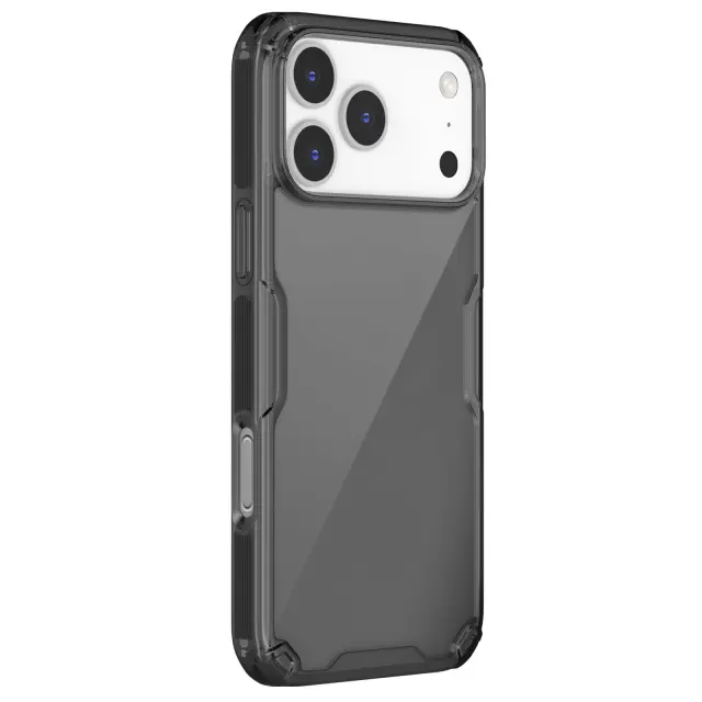 Nillkin Nature TPU PRO Cover for Apple iPhone 18 Pro Max/17 Pro Max Transparent Black 3