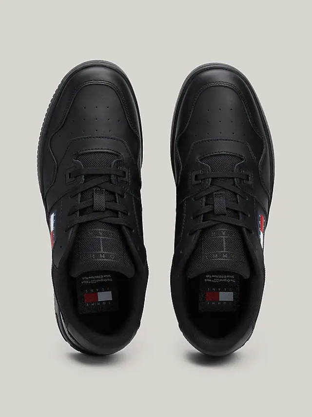 Tommy Hilfiger - Γυναικεία Sneakers Retro Basket EN0EN02505-BDS Μαύρo 3