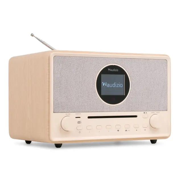 AUDIZIO LUCCA INTERNET RADIO DAB+ CD PLAYER CREME