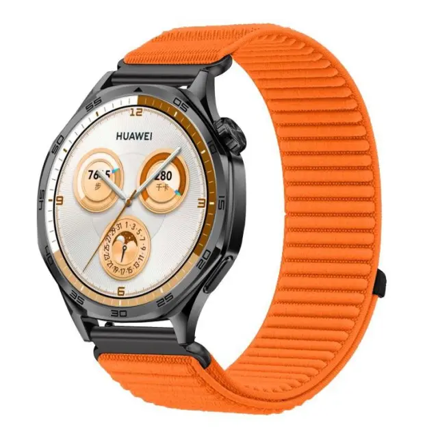 Nylon Λουράκι για Smartwatch 22mm-Orange OEM