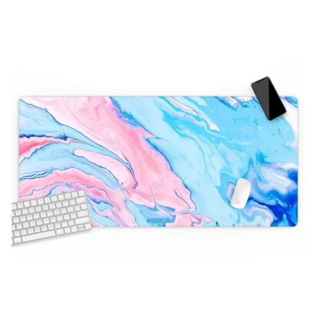 Mousepad Babaco Abstract 013 80x40cm Μπλε-Ροζ (1 τεμ.) N63999